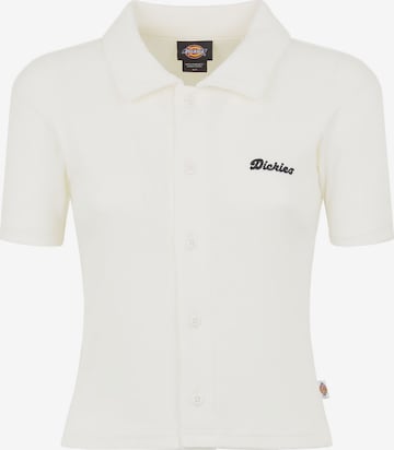 balta DICKIES Marškinėliai 'Tallasse': priekis