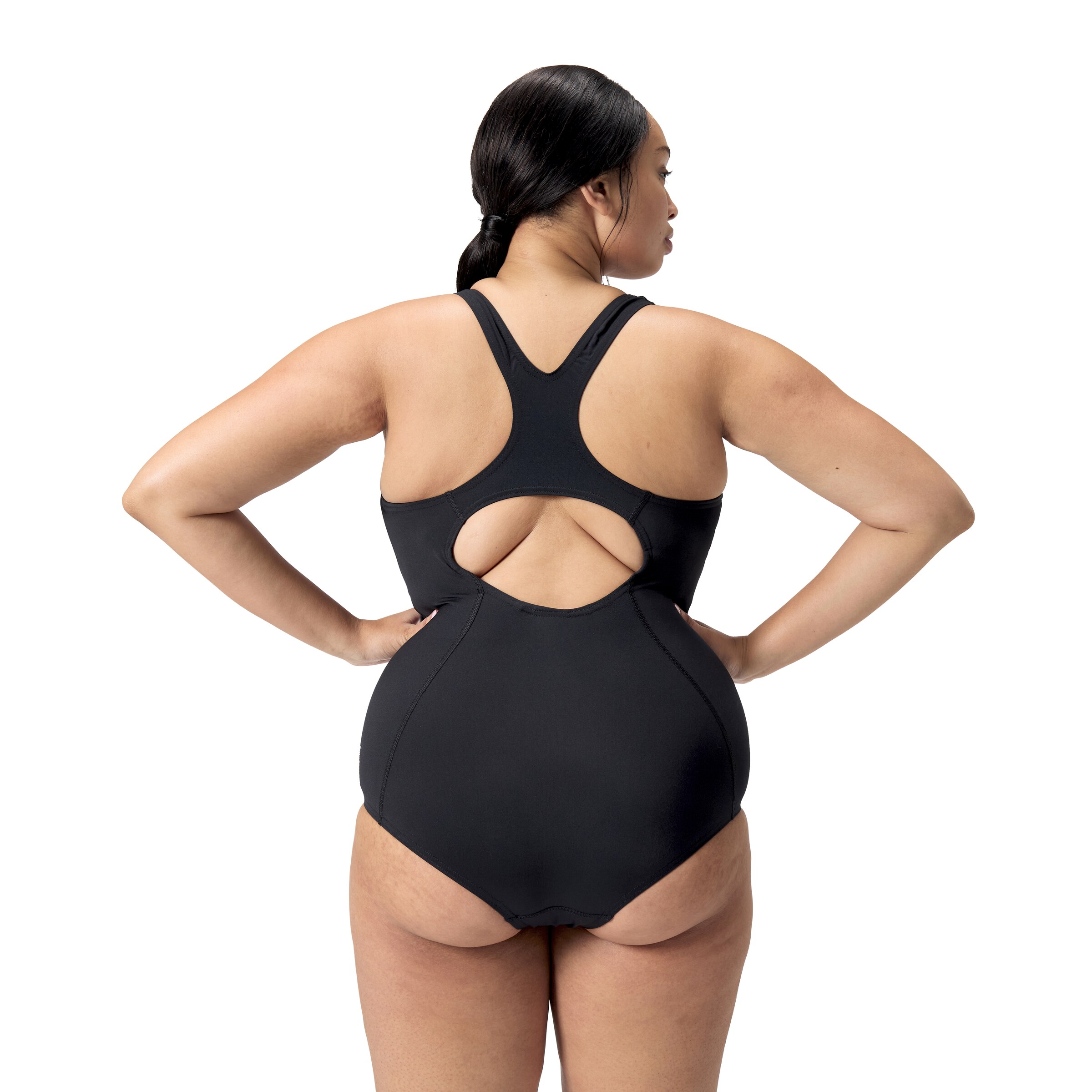 SPEEDO Active Swimsuit in Black