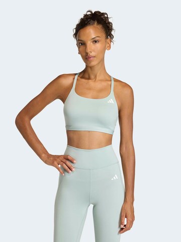 Bustier Soutien-gorge de sport 'OPT ESS' ADIDAS PERFORMANCE en vert : devant