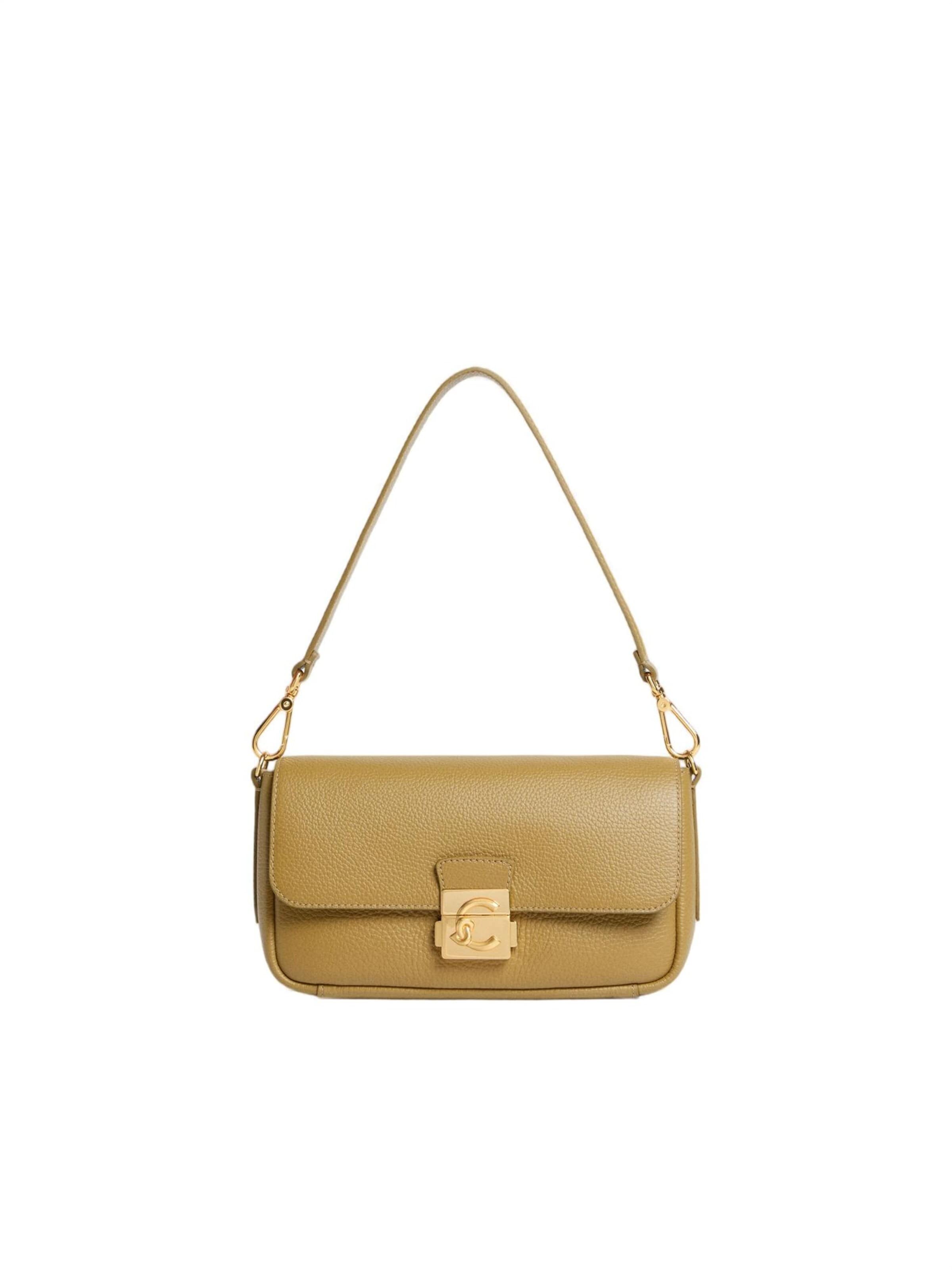 Coccinelle Handtasche 'Me Lock S26 1'‌‌ in Gelb: Vorderseite