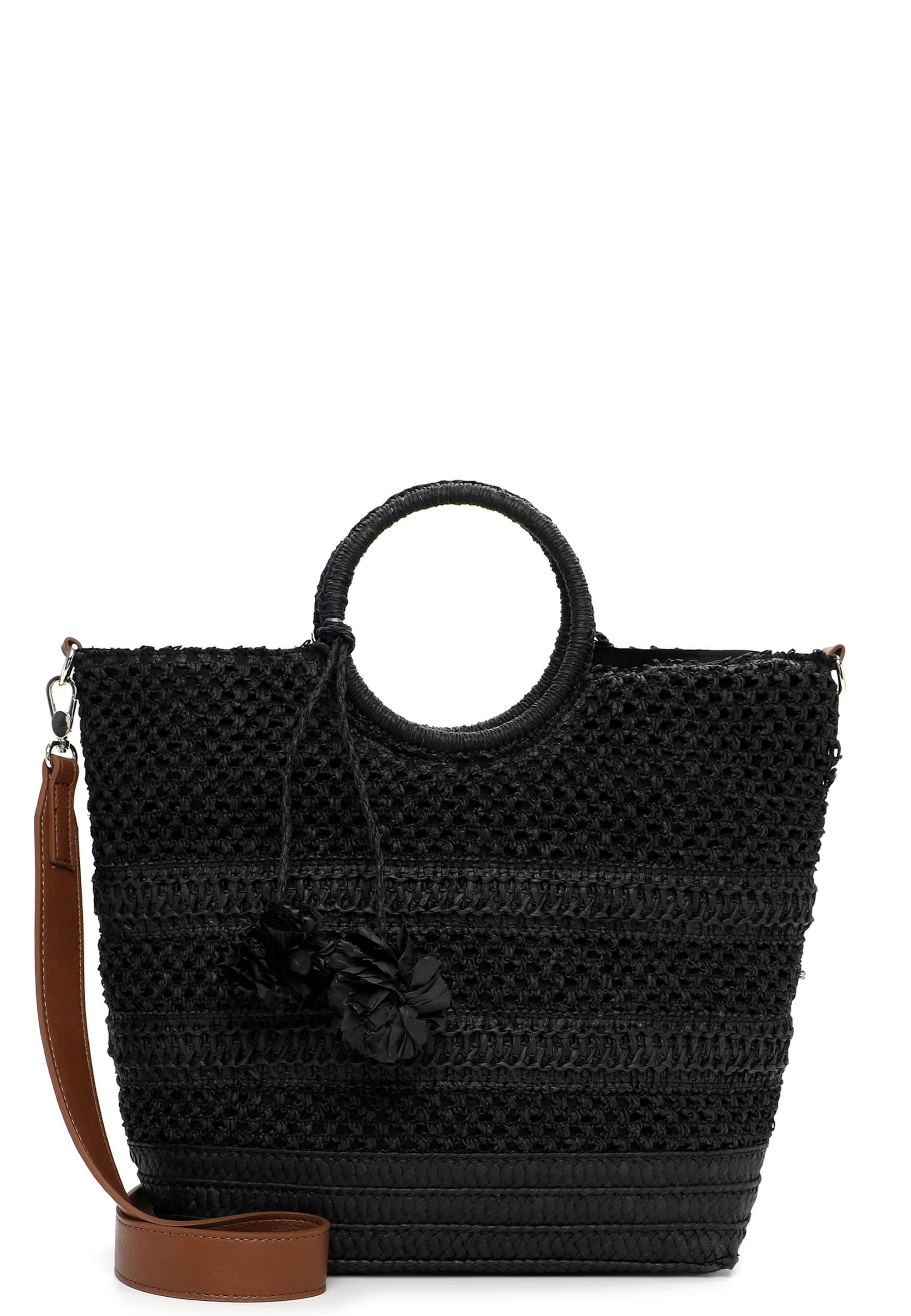 Tamaris Shopper ' Kassandra ' in Schwarz: Vorderseite