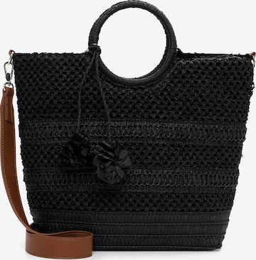 Tamaris Shopper ' Kassandra ' in Schwarz: Vorderseite