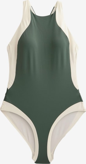 Maudymosi kostiumėlis iš Next, spalva – kremo / rusvai žalia, Prekių apžvalga