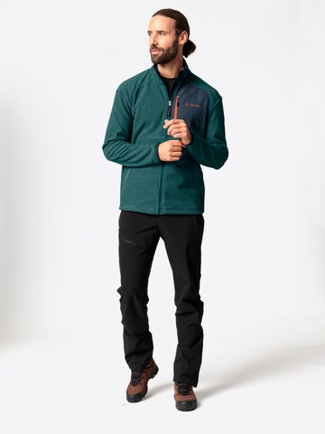 VAUDE Athletic Fleece Jacket 'Neyland' in Green