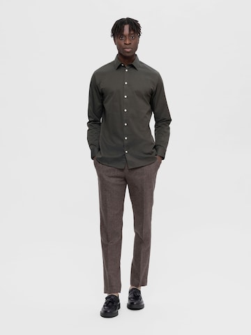 SELECTED HOMME - Ajuste estrecho Camisa en verde