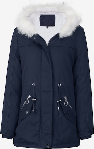 Youthup Winter Jacket in Blue: front