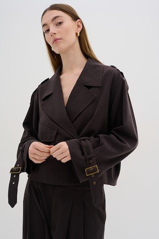 My Essential Wardrobe Übergangsjacke 'Sille' in Schwarz