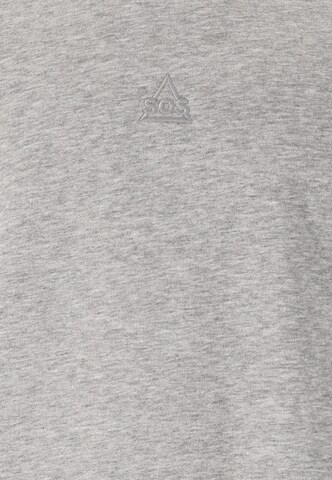 SOS Sweatshirt 'Bovec' in Grijs