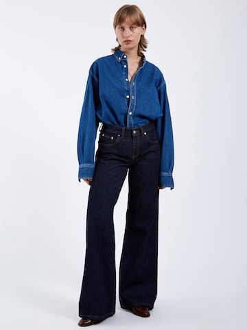 Dr. Denim Shirt 'Ray Denim' in Blauw