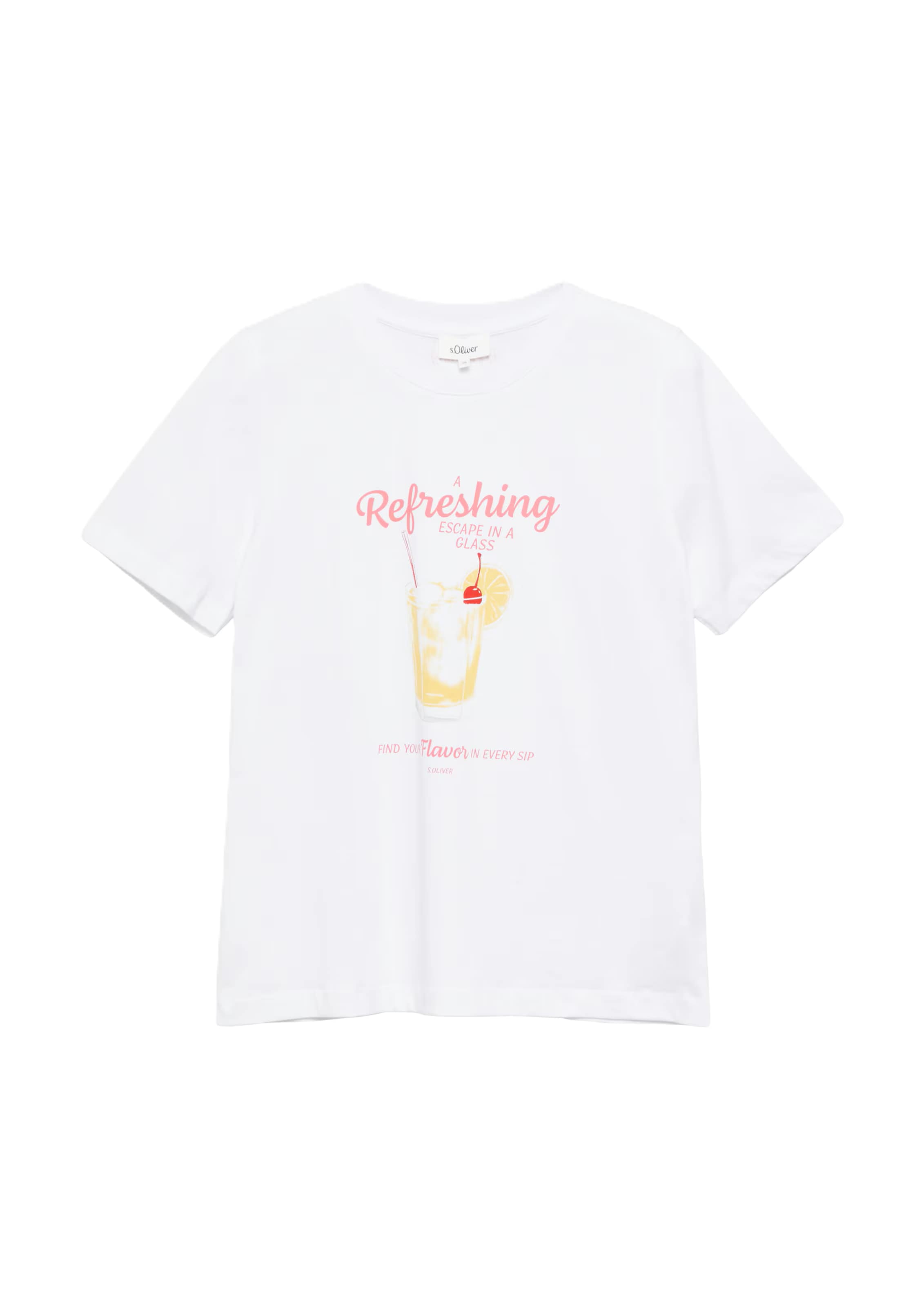 s.Oliver T-Shirt in Weiß: Vorderseite