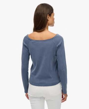 T-shirt 'Bardot' Superdry en bleu