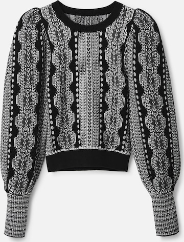 Desigual Sweater 'Kafka' in Black: front