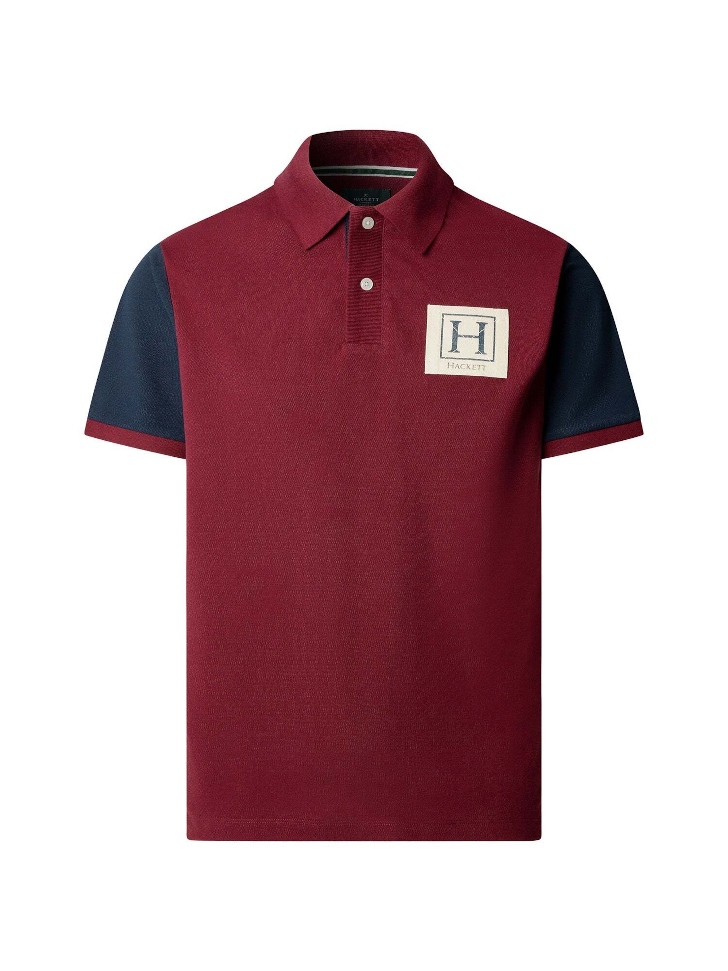 T-Shirt Hackett London en rouge : devant