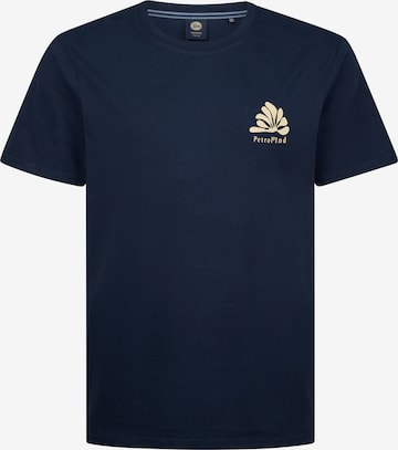 T-Shirt 'Classic' Petrol Industries en bleu : devant