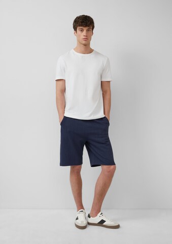 s.Oliver Wide leg Broek in Blauw: voorkant