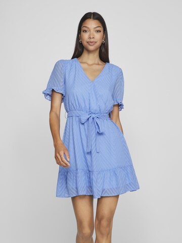 VILA Kleid 'VIMICHELLE' in Blau: Vorderseite