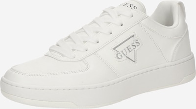 GUESS Niske tenisice 'VENKO' u crna / srebro / bijela, Pregled proizvoda