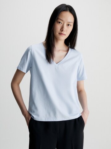 Calvin Klein Shirt in Blauw: voorkant