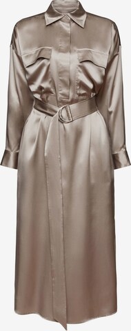 Robe-chemise ESPRIT en beige : devant