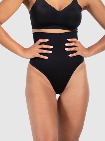 Smilodox Shapingslip 'Nysa' in Zwart: voorkant