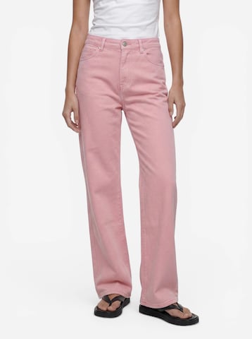 Wide Leg Jean 'Alita' studioselect en rose : devant