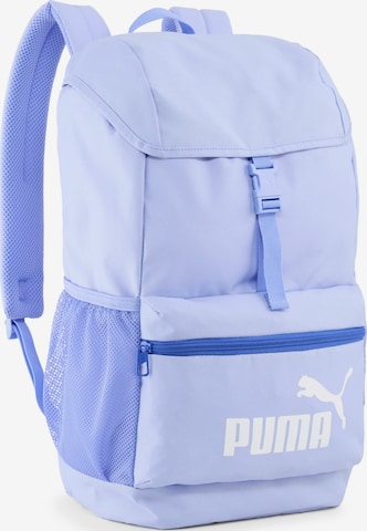 PUMA Backpack 'Phase Hooded' in Purple: front