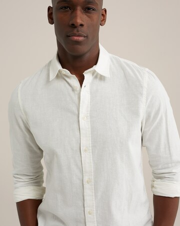 WE Fashion Slim fit Ing - fehér