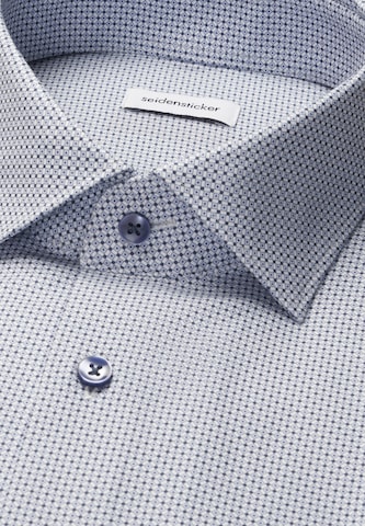 Fit confort Chemise business SEIDENSTICKER en bleu