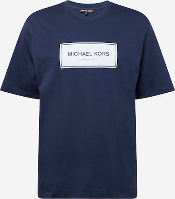 Michael Kors - Camisa em azul: frente