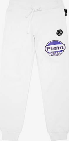 Philipp Plein Hose 'Racing' in Weiß: Vorderseite