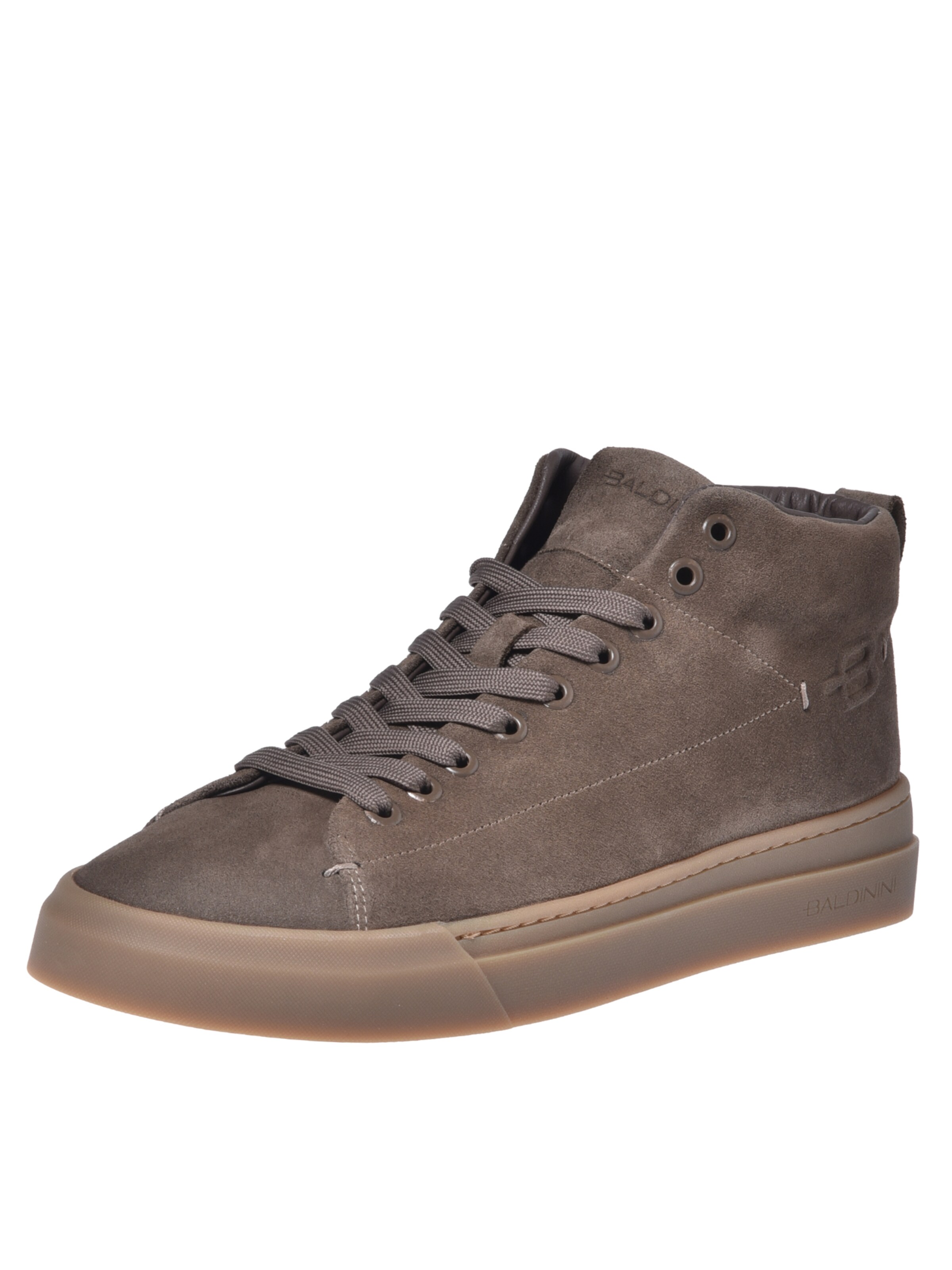 BALDININI Sneakers hoog in Bruin: voorkant