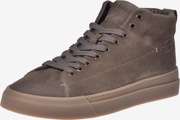 BALDININI Sneakers hoog in Bruin: voorkant
