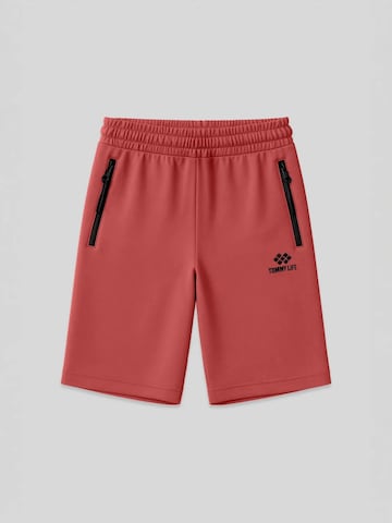 Tommy Life Pants in Red: front