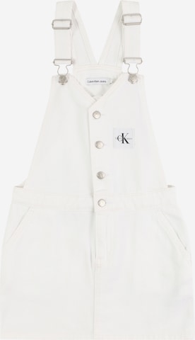 Robe Calvin Klein Jeans en blanc : devant