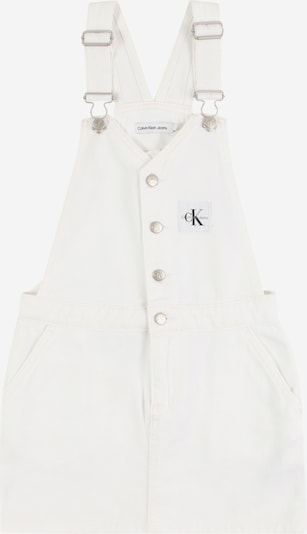 Calvin Klein Jeans Kleita, krāsa - melns / gandrīz balts / balts džinsa, Preces skats
