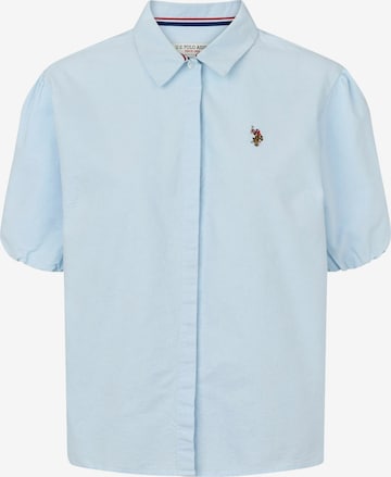 U.S. POLO ASSN. Tričko 'UWIrma' – modrá: přední strana