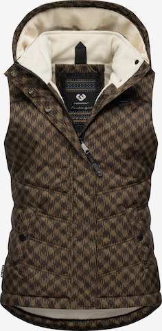 Gilet 'Hesty' Ragwear en marron : devant