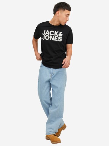 JACK & JONES Shirt 'Corp' in Black
