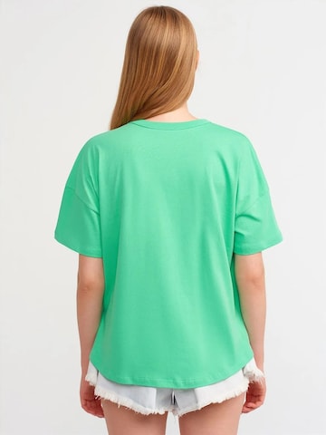 Dilvin - Camisa em verde