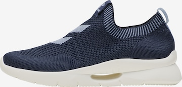 Hummel Slip-Ons in Blue: front