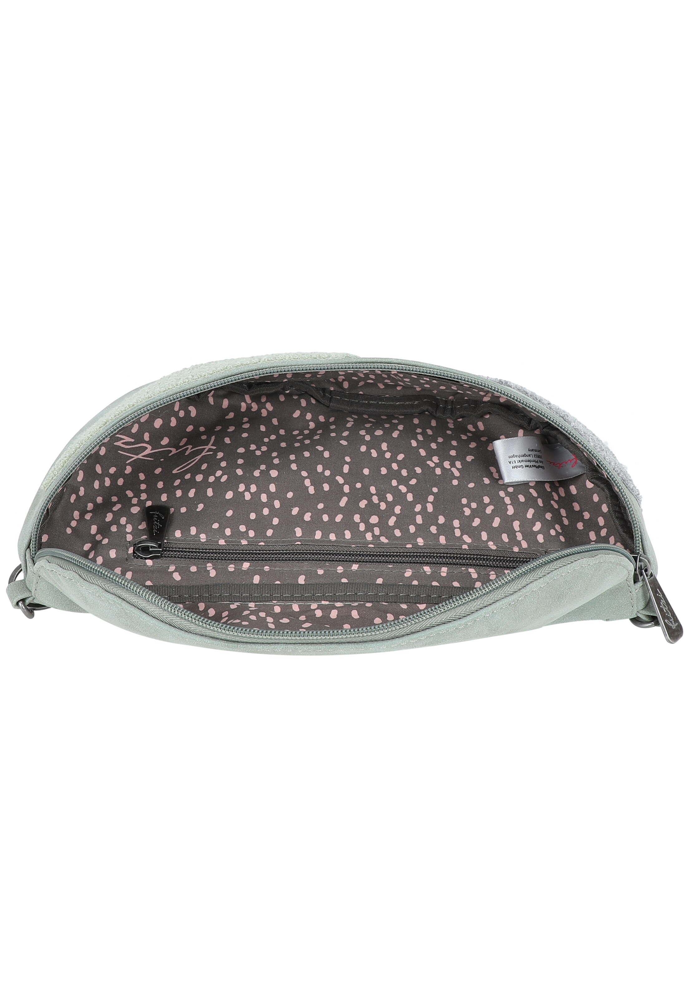 Sac à bandoulière 'Medium Limited Happy Flocked Jive' Fritzi aus Preußen en vert