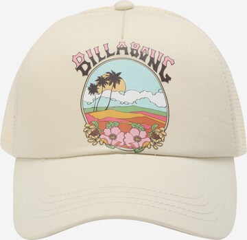 Cappello da baseball 'ALOHA FOREVER' di BILLABONG in bianco: frontale