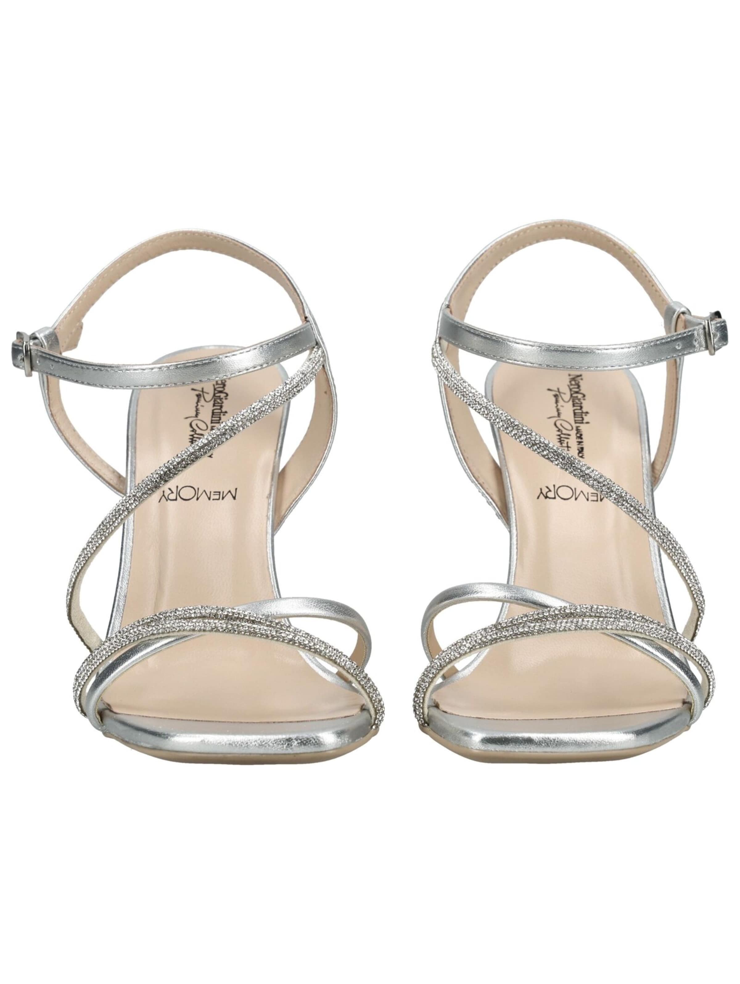 Sandales Nero Giardini en argent