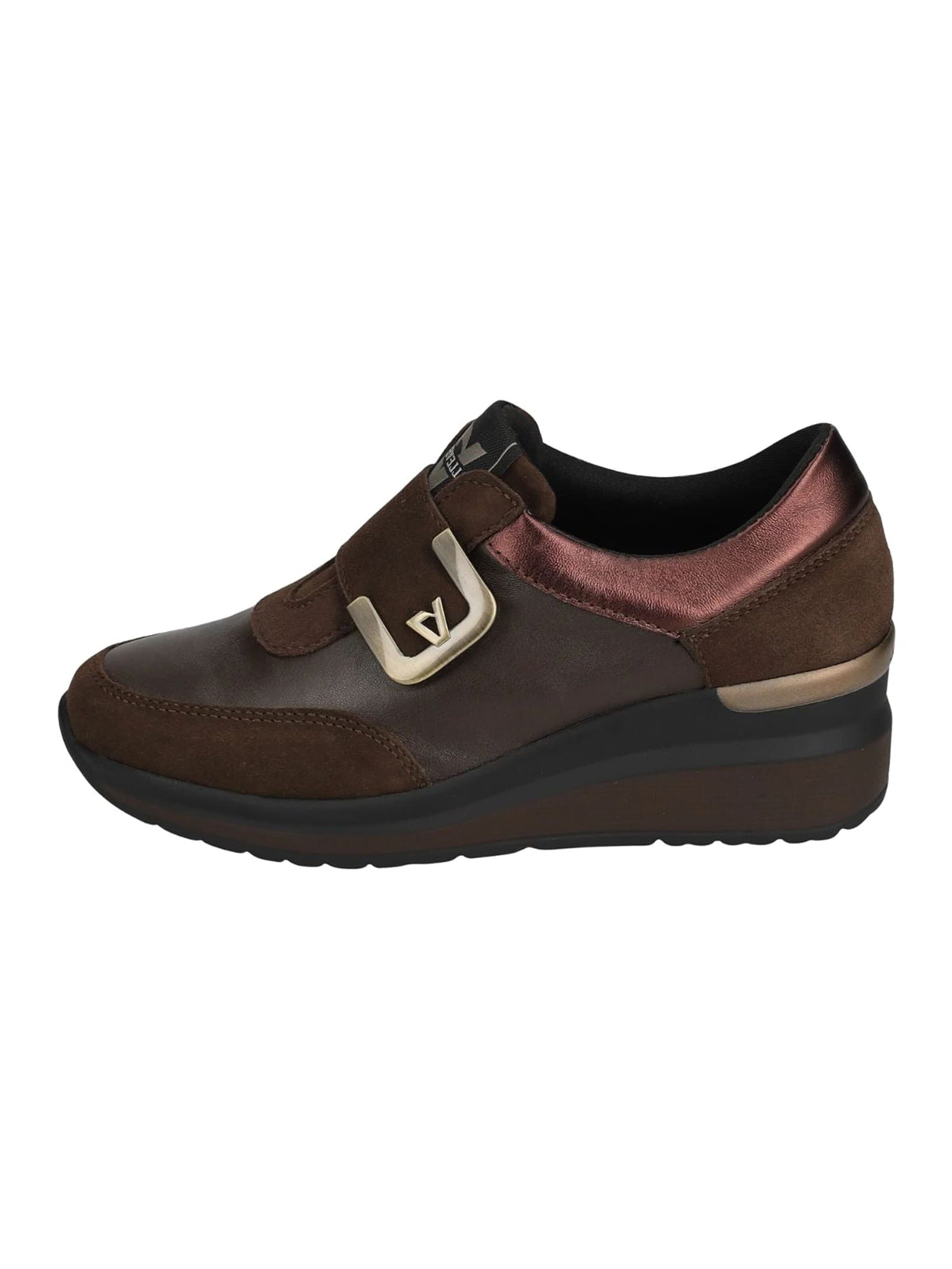 Sneaker bassa 'Valleverde Sneakers Suede Testa di Moro' di Valleverde in marrone: frontale