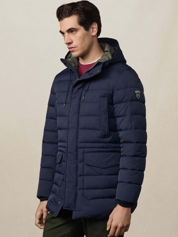 Hackett London Winterjas 'Heritage' in Blauw