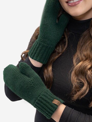 Vivisence Fingerhandschuhe '7015R' in Grün: Vorderseite