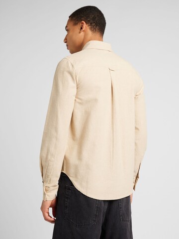 ABOUT YOU Regular fit Traditional button up shirt 'Herrmann' in Beige