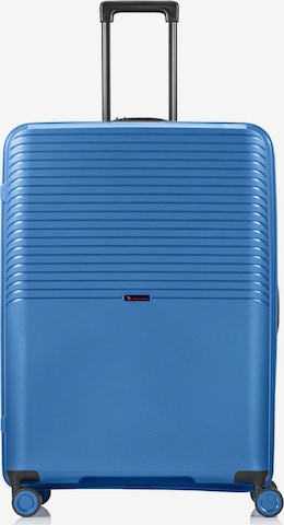 Pack Easy Trolley 'Jet' in Blau: Vorderseite