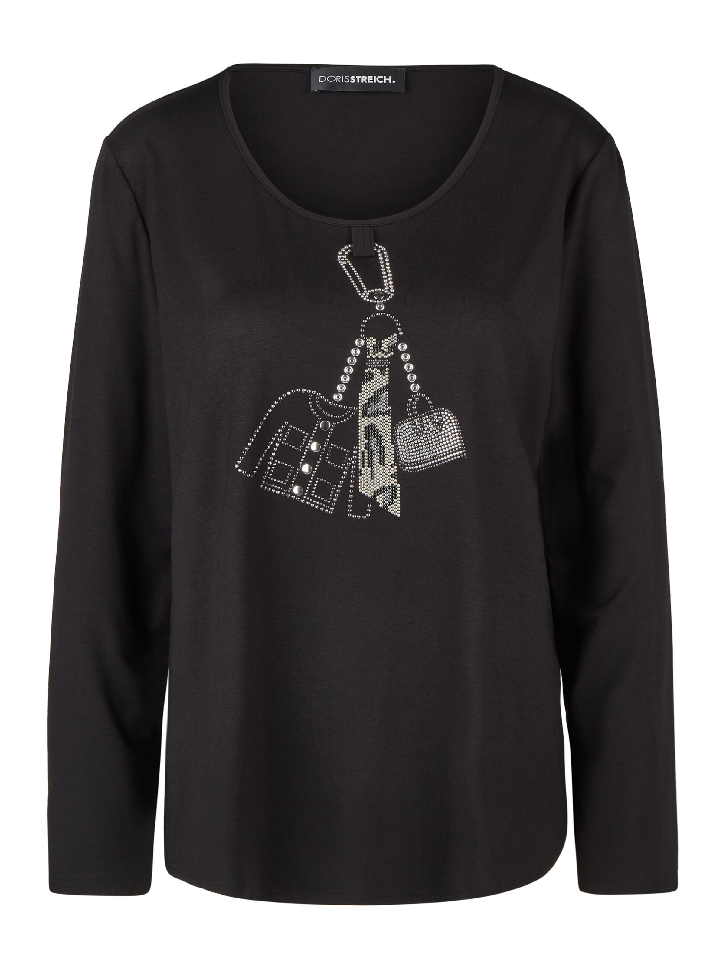 Doris Streich Shirt in Schwarz: Vorderseite
