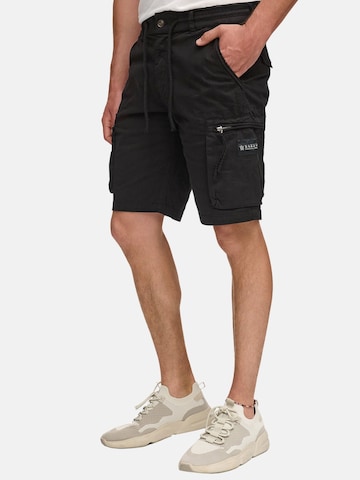 Tazzio Regular Cargohose 'A211' in Schwarz